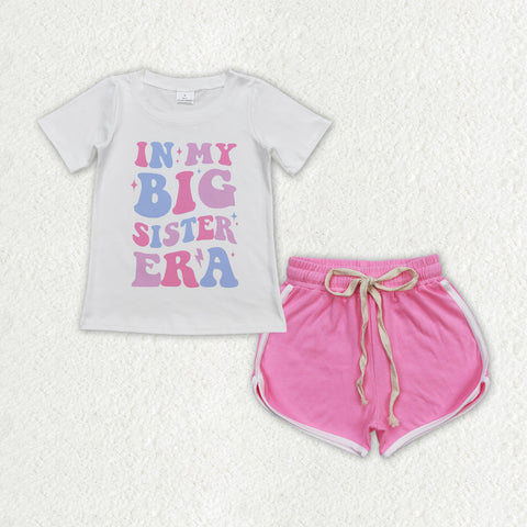 GSSO1404 baby girl clothes 1989 singer tshirt+pink shorts toddler girl summer outfits 25