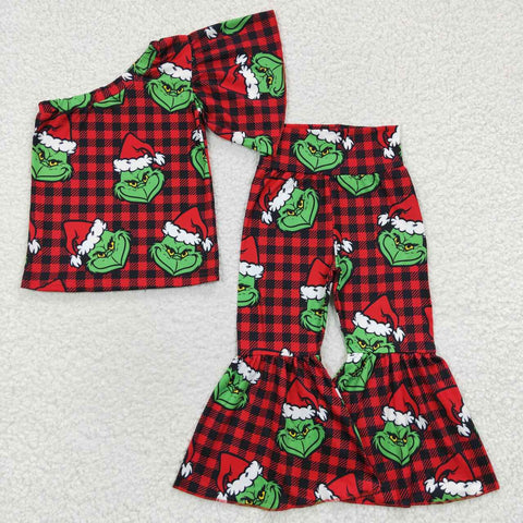 GSPO0654 toddler girl clothes girl christmas outfit