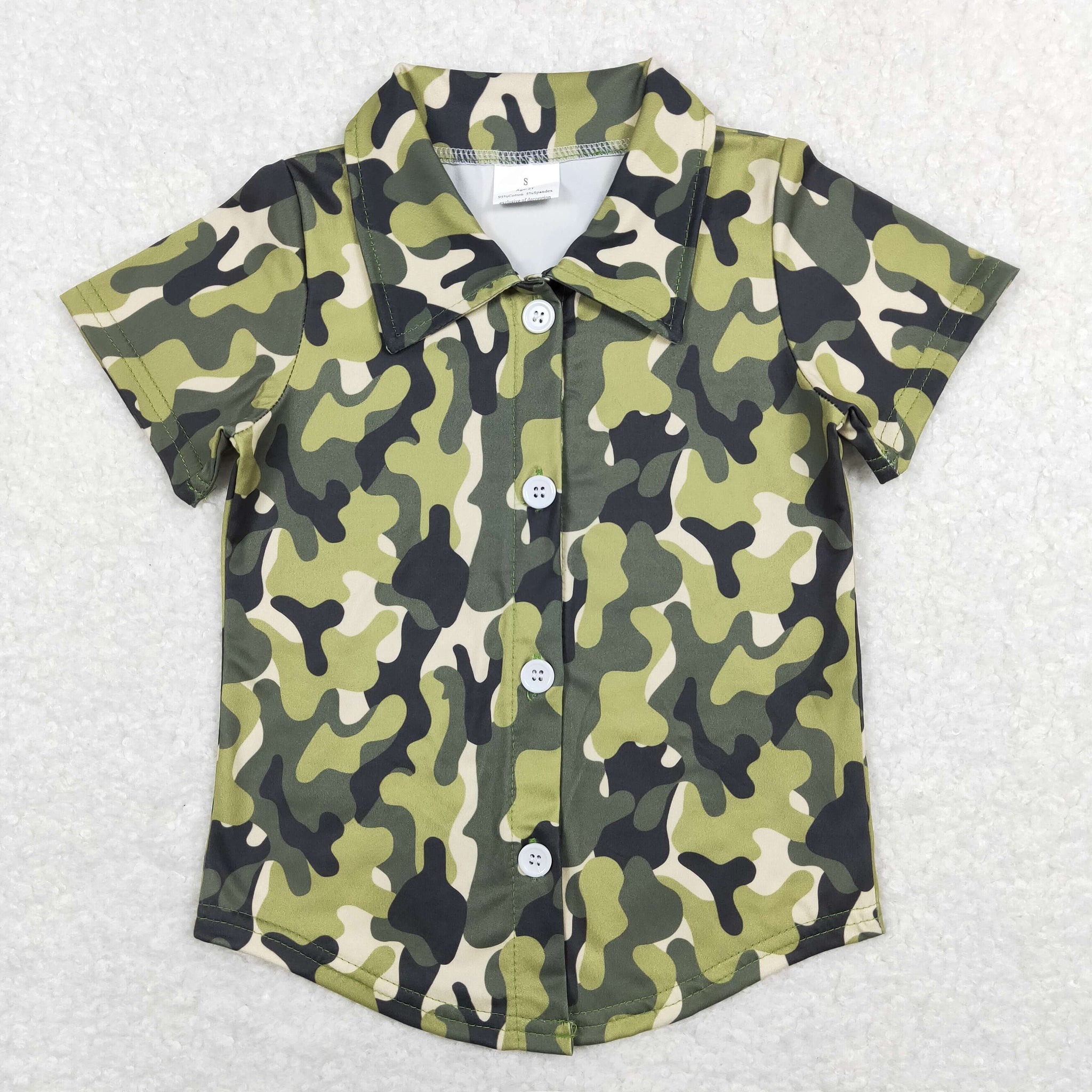 BT0521 toddler boy clothes camouflage boy summer top