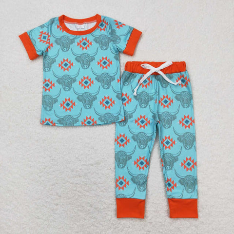 BSPO0328 RTS baby boy clothes boy spring pajamas outfit 3-6M to 7-8T