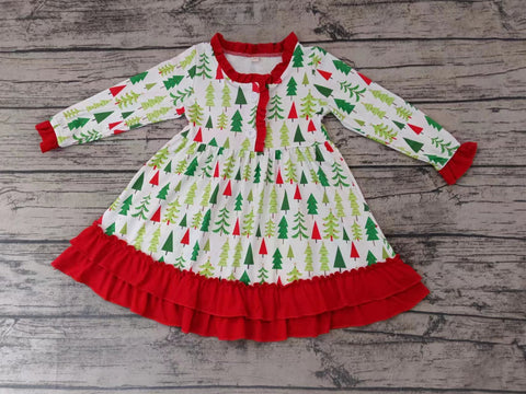 Custom order MOQ:3pcs each design toddler girl clothes girl christmas dress