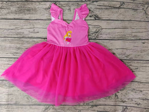 custom order MOQ:3pcs each design girl princess summer tulle  twirl dress