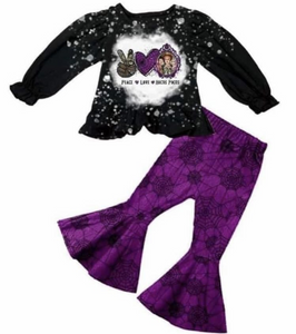custom order MOQ:5pcs each design kids clothes girls girl halloween outfit