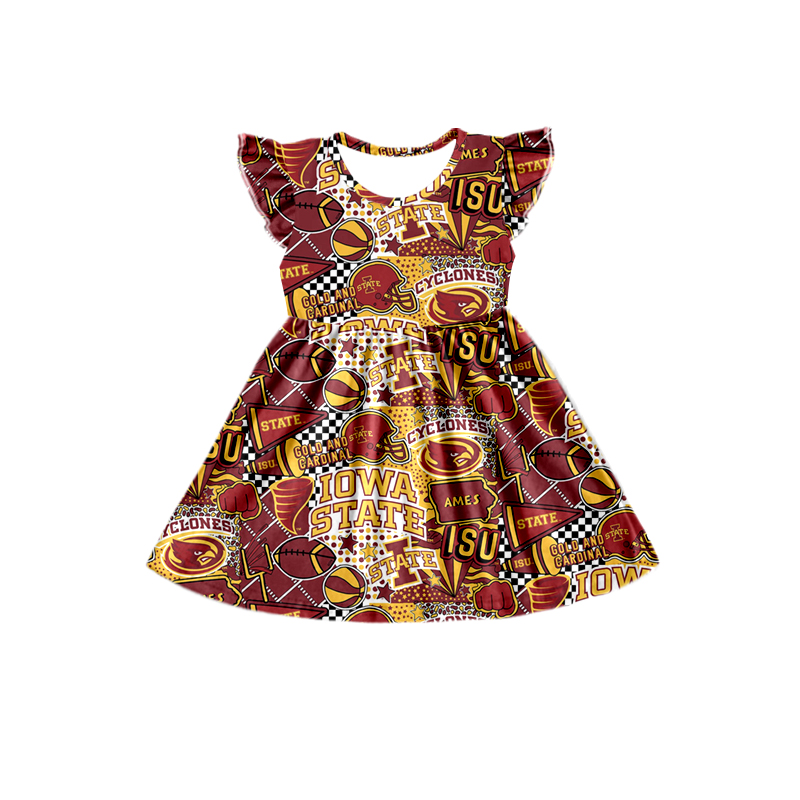 Custom order MOQ:5pcs each design girl summer dress 1