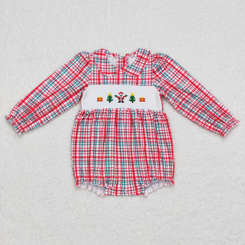 LR0571 baby clothes smock christmas bubble winter bubble
