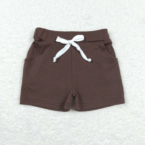 SS0134 toddler clothes summer shorts bottom solid color boy summer shorts