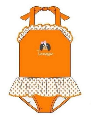 Custom order MOQ 3pcs each design tddler girl clothes state girl swim suit infant swim wear