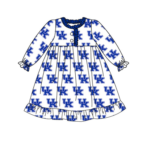 custom order MOQ:5pcs each design girl state dress 2