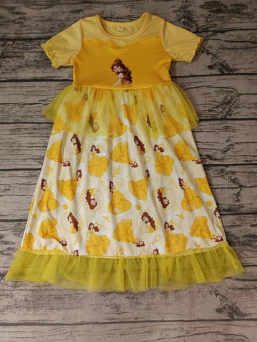 Custom order MOQ:3pcs each design girl princess summer dress