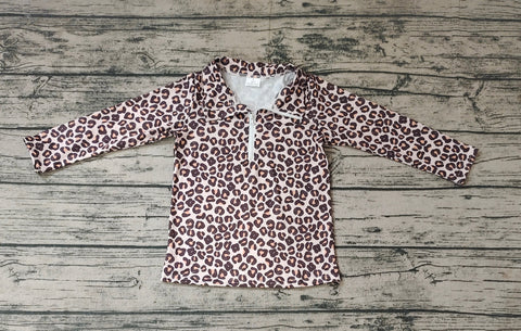 GT0361 pre-order baby boy clothes leopard boy winter top