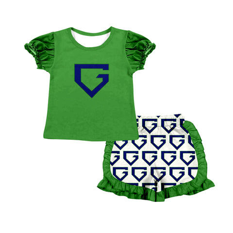 Custom order MOQ:5pcs each design baby boy clothes boy summer shorts set 302