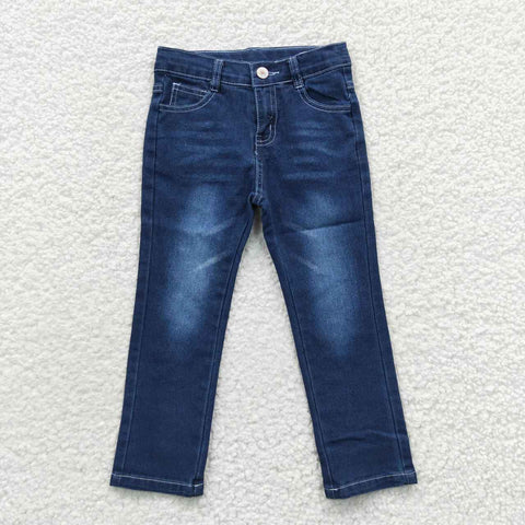 P0085 kids clothes girls blue jeans denim pant