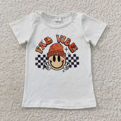 GT0278 toddler clothes vibes fall tshirt