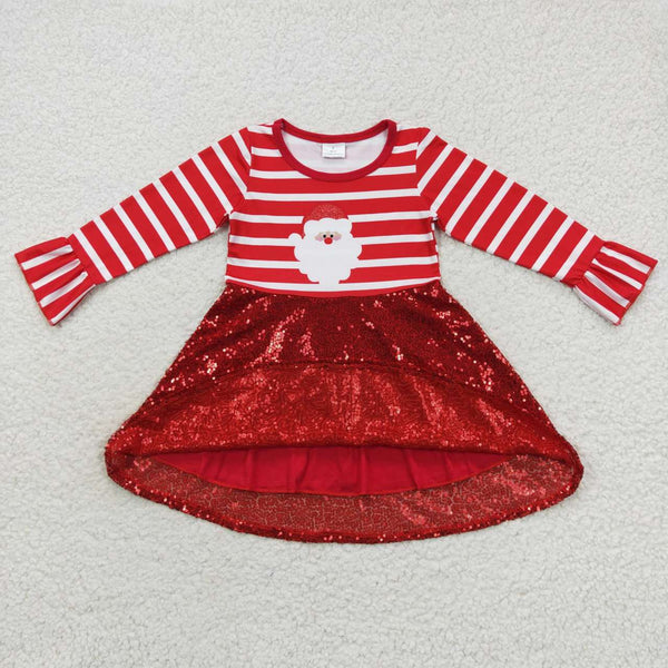 GLD0371 toddler girl dresses girl christmas dress