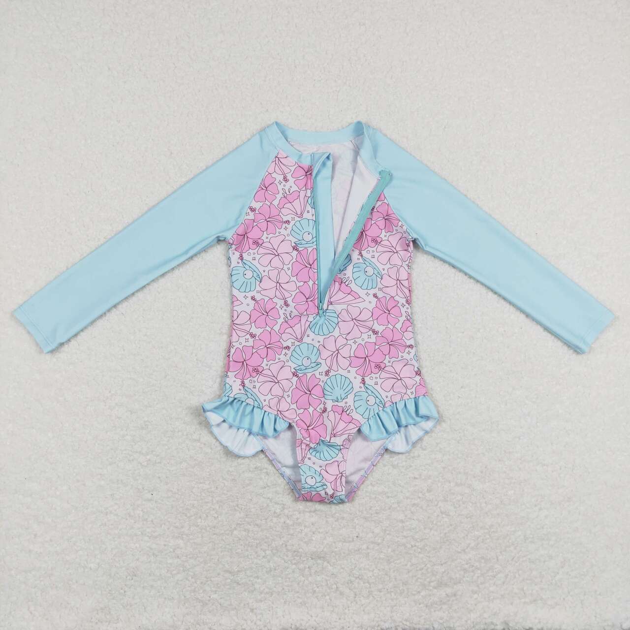 S0182 baby girl clothes girl swimsuit swimwear beach wear 1