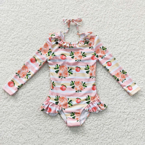 S0139 baby girl clothes girl swimwear toddler girl summer swimsuit
