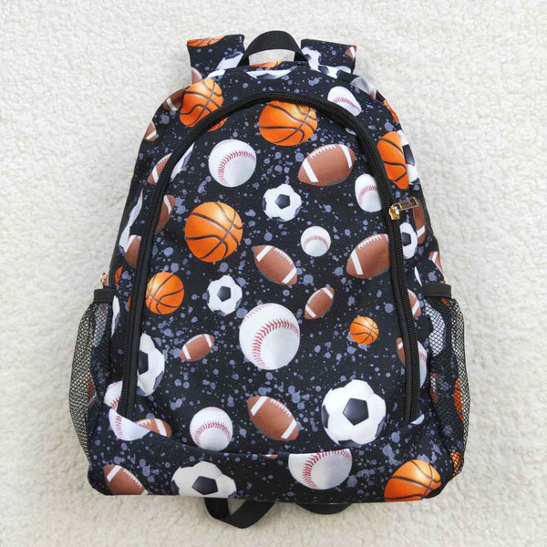 BA0125 toddler backpack flower girl gift back to school preschool bag football bag baseball football bag