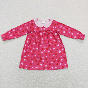 GLD0492 baby girl clothes heart baby Valentine's Day clothes toddler valentines day clothes