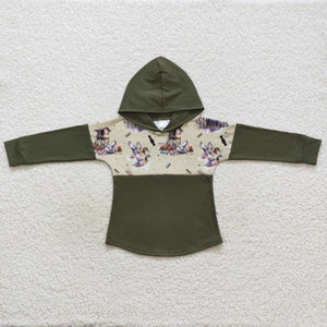 BT0317 toddler boy clothes mallard green boy witner zipper top