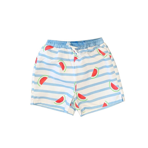 Order Deadline:17th May. Split order baby boy clothes boy watermelon swim trunks