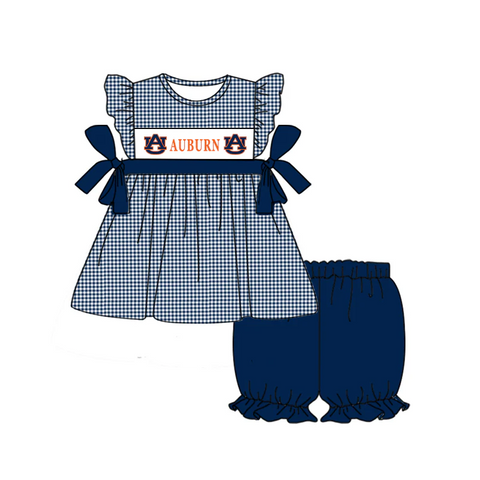 Order Deadline:7th May. Split order baby girl clothes  state girl summer shorts set