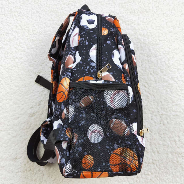 BA0125 toddler backpack flower girl gift back to school preschool bag football bag baseball football bag