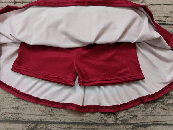 Custom order MOQ:3pcs each design tddler girl clothes state girl skirt set  22