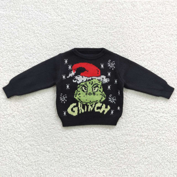 GT0188 kids clothes girls christmas winter sweater coat