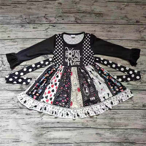 6 A12-11 baby girl winter long sleeve ruffled dress-promotion 2023.8.14