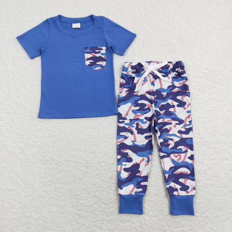 BSPO0170 toddler boy clothes boy baseball outfit fall spring set