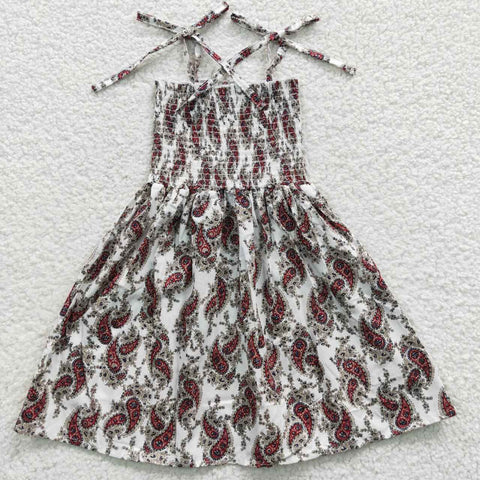 GSD0367 baby girl clothes 100% cotton girl summer dress