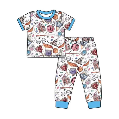 Order Deadline:5th May. Split order baby boy clothes magic boy pajamas  set
