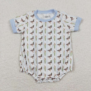 SR1067 baby boy clothes mallard duck toddler boy summer bubble newborn summer clothes