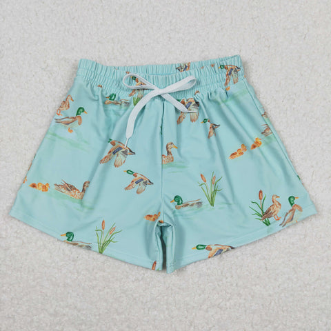 Pre-order S0266 baby boy clothes mallard boy summer swim shorts toddler swim wear(will finish at about 20th May))