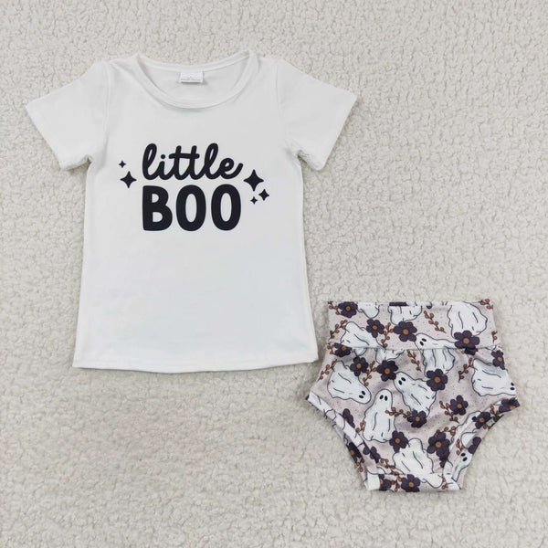 GBO0175 baby girl clothes halloween girl bummies set
