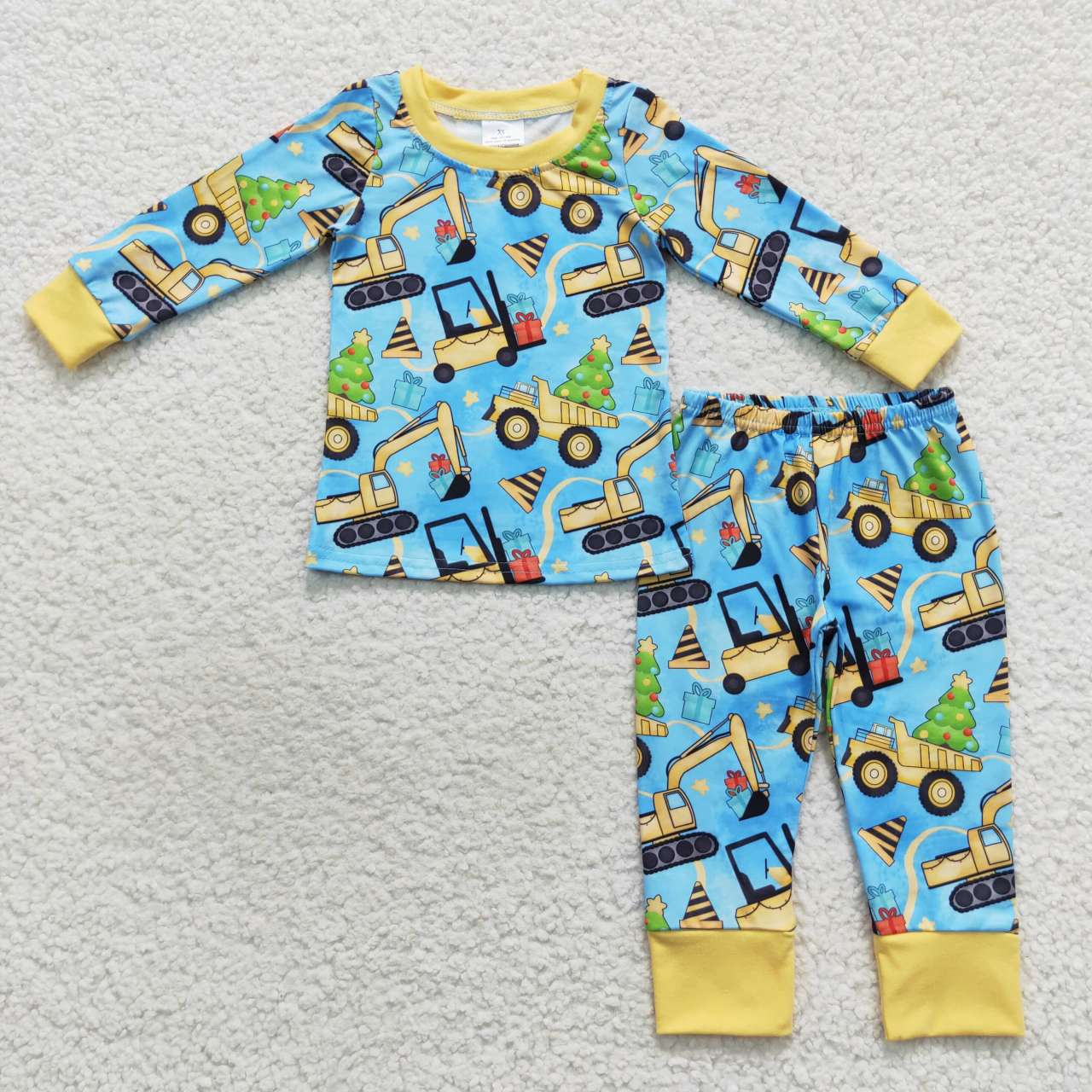 BLP0309 toddler boy clothes boy winter pajamas set christmas pajamas set