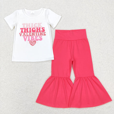GSPO1128 baby girl clothes Valentine's Day outfits thick things valentine vibes outfit
