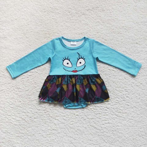 LR0603 baby girl clothes girl halloween bubble