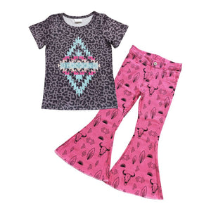 GSPO0824 baby girl clothes girl fall outfit