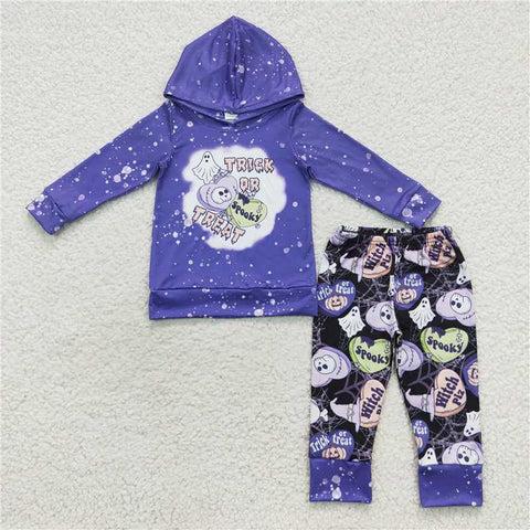 BLP0211 toddler boy clothes cartoon winter hoodies set