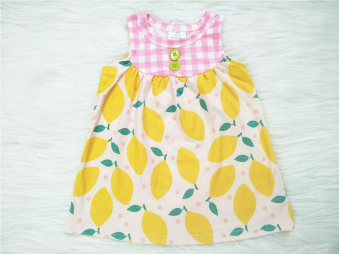 A14-21  baby girl clothes girl summer dress cotton clothes-promotion 2024.3.16 $2.99