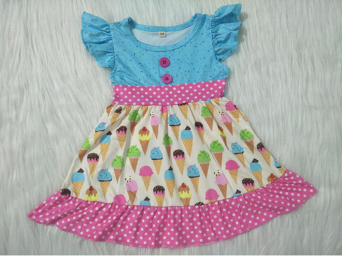 A9-5 baby girl clothes ice-cream girl summer dress-promotion 2024.3.9 $2.99