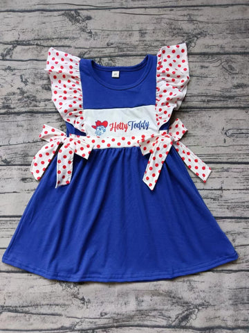 custom order MOQ:3pcs each design baby girl clothes state girl summer dress 301