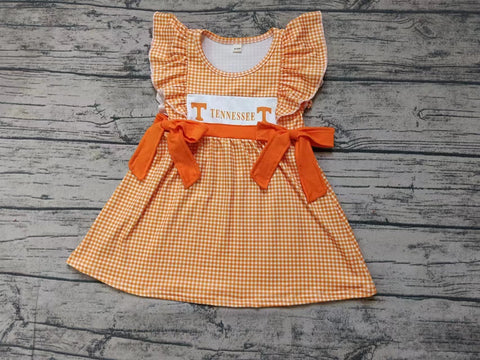 Custom order MOQ 3pcs each design baby  girl clothes state girl summer dress