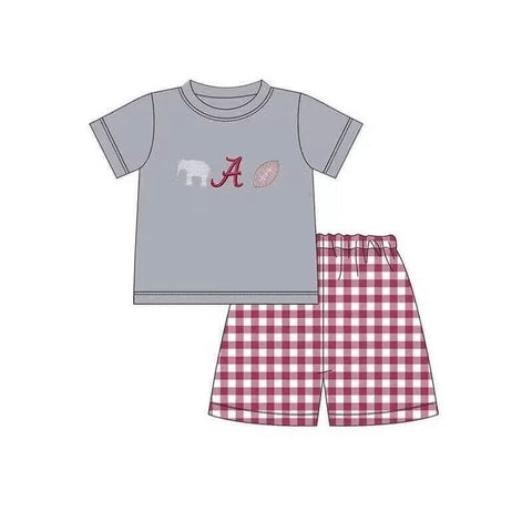 Order Deadline:20 th May.Split order toddler clothes state boy summer shorts set
