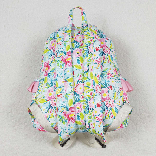BA0176 RTS toddler backpack flowers girl gift back to school preschool bag