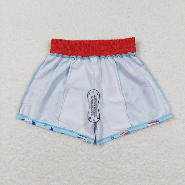 S0187 baby boy clothes summer swim shorts crab swimwear 1