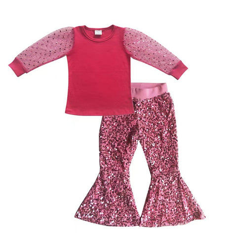 GLP0424 baby girl clothes girl winter outfit