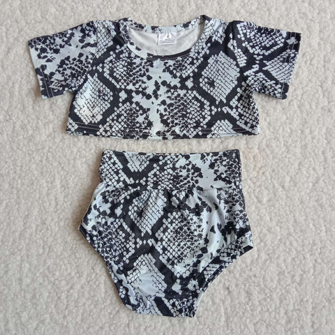B12-12 baby girl clothes girl summer bummies set-promotion 2024.4.22 $2.99