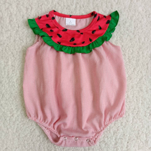 B5-11 baby girl clothes girl summer bubble watermelon bubble-promotion 2024.4.5 $2.99